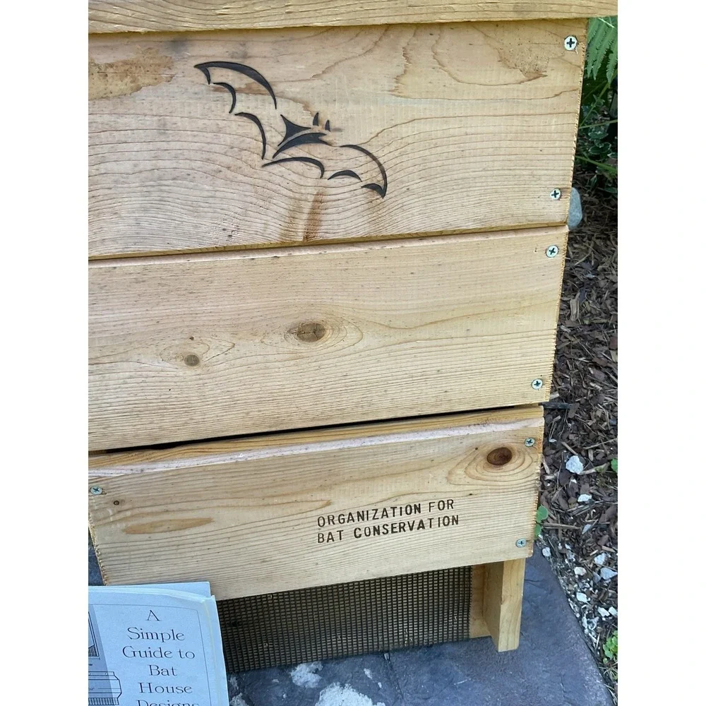 ^v^ THE PERFECT BAT HOUSE  Never Hung With Manual